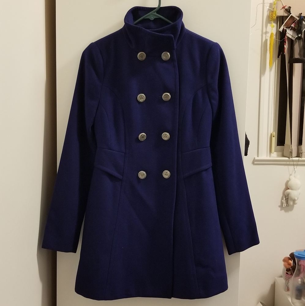 Evernew Blue/Navy Miltary Peacoat